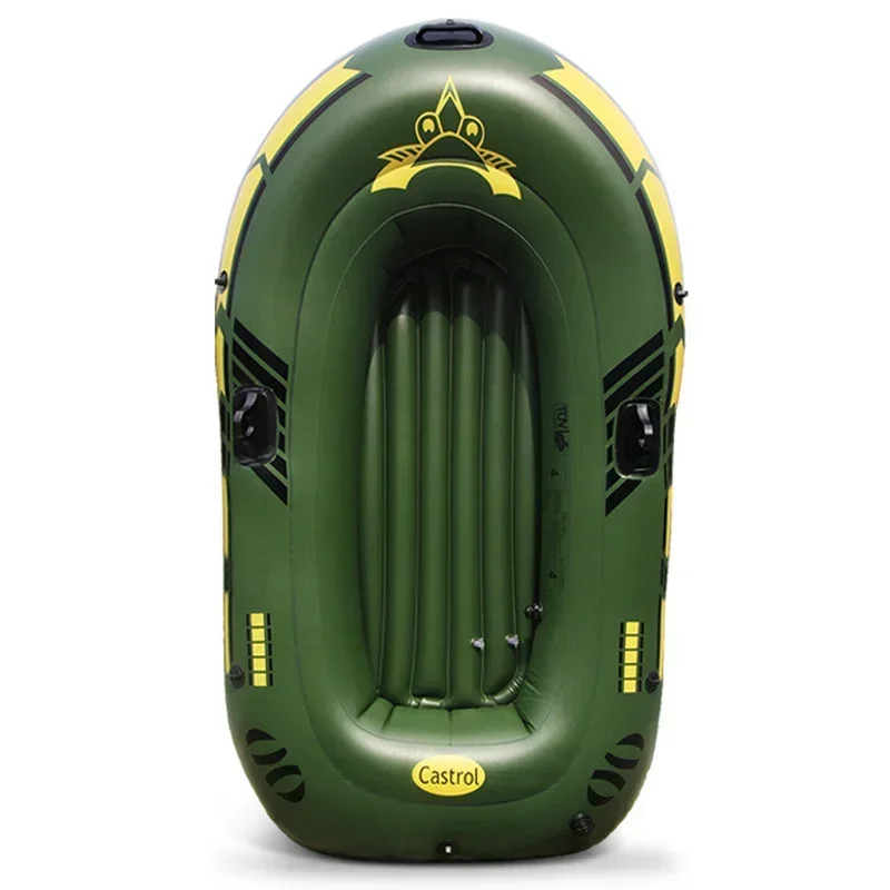 Thickened Drifting Boat Kayaking Outdoor Lake Fishing Inflatable Boat with Cushion