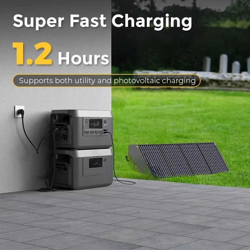 Lipower 2800w 2400W Lifepo4 Battery Switchable Voltage 110V 220V Car Charger Solar Generator Portable Power Station
