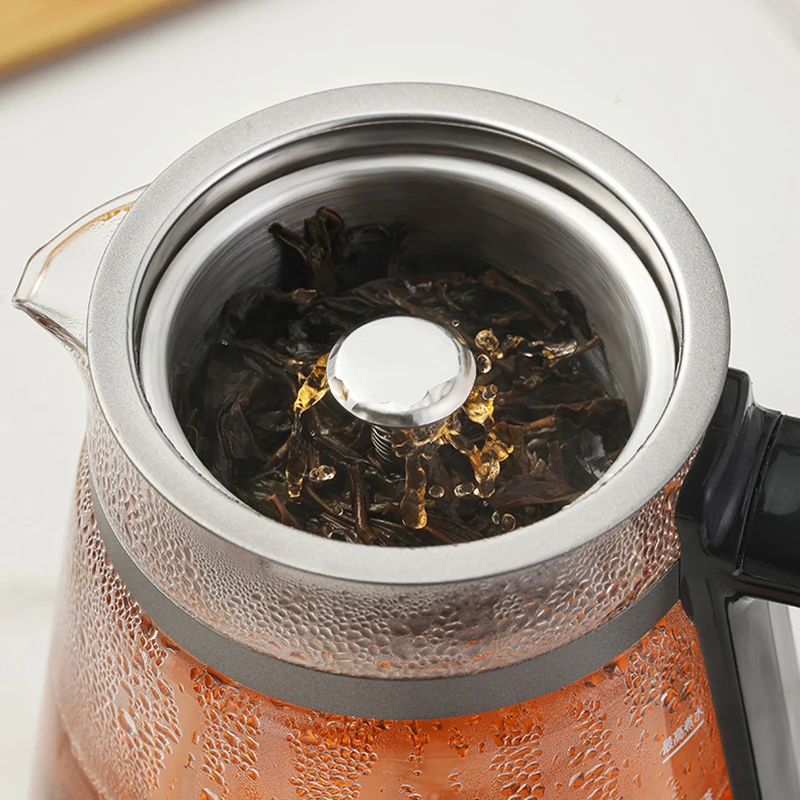 Hervidor eléctrico de 110V y 220V, tetera automática con pulverizador de vapor, olla de vidrio multifuncional para la salud, termo, hervidor de agua para hervir el hogar