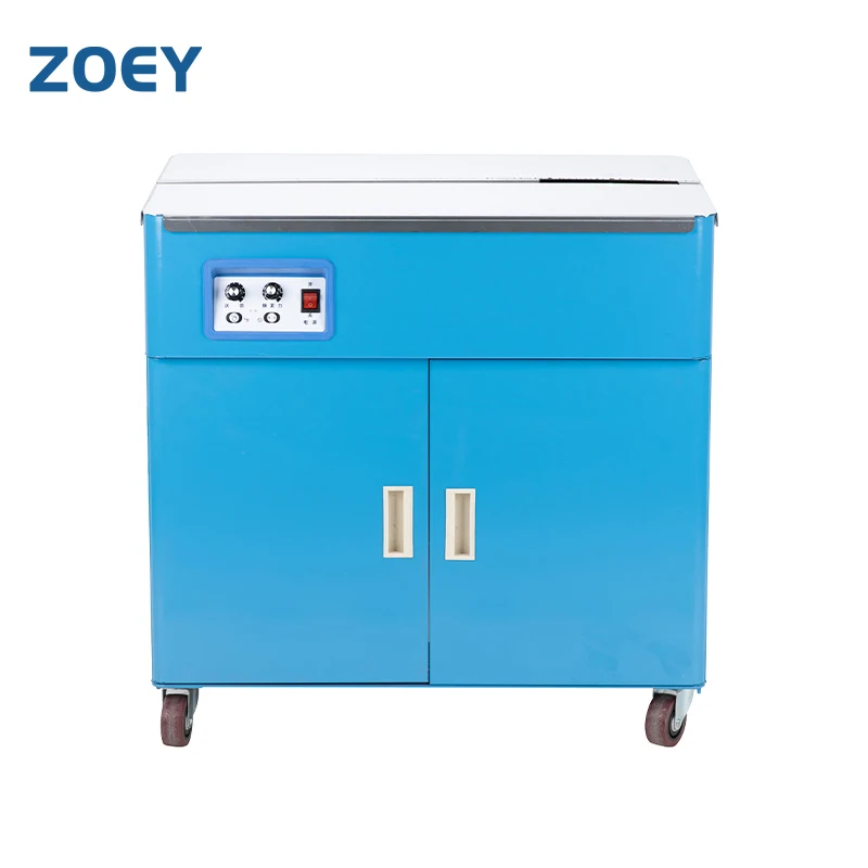 ZOEY MH-TDM-96 Semi Automatic Electric On Strapping Machine Box Strapping Machines For PP Band Box Packaging Machines