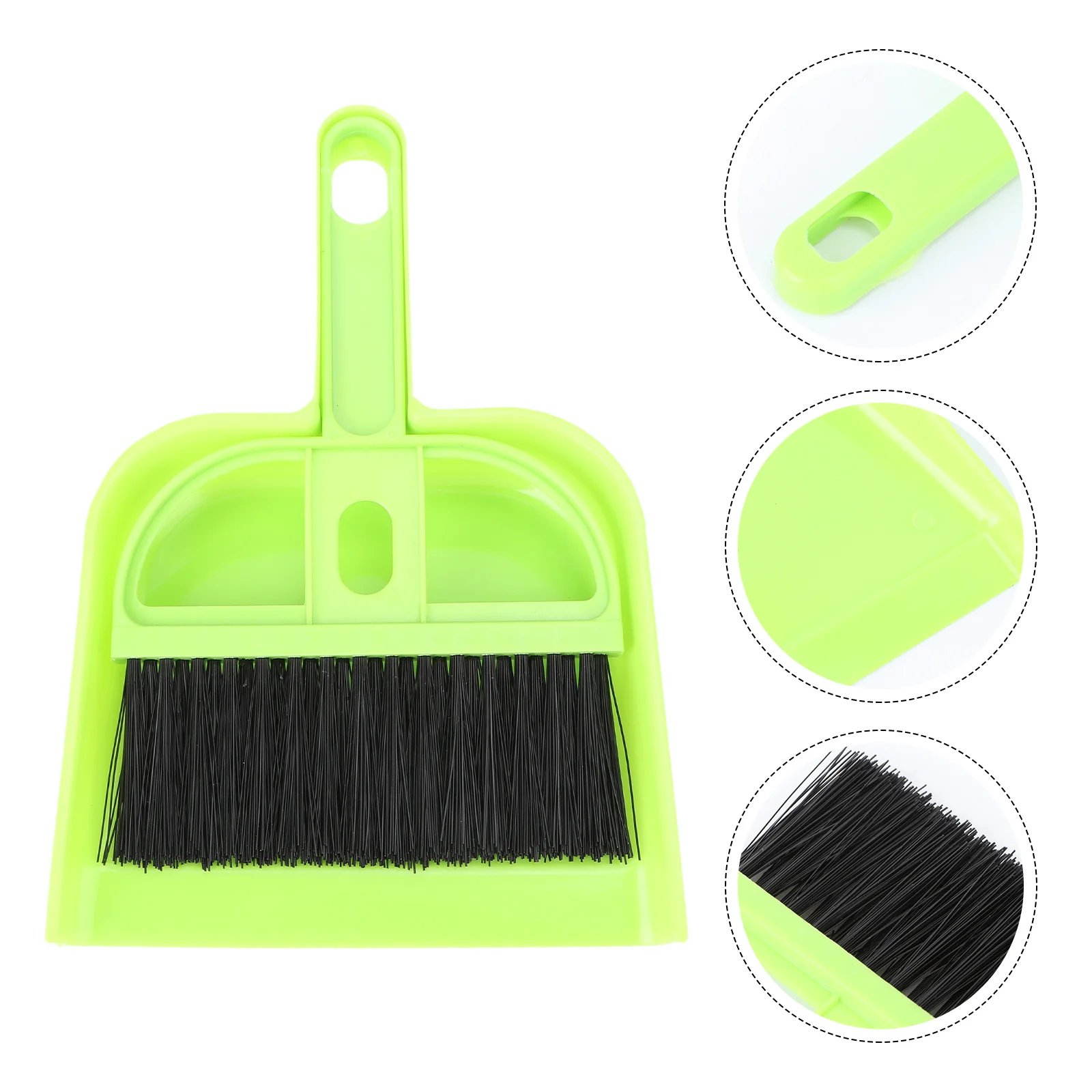 

Pet Dustpan Set Cleaning Supplies Animal Waste Mini and Brush Pans Cage Cleaner