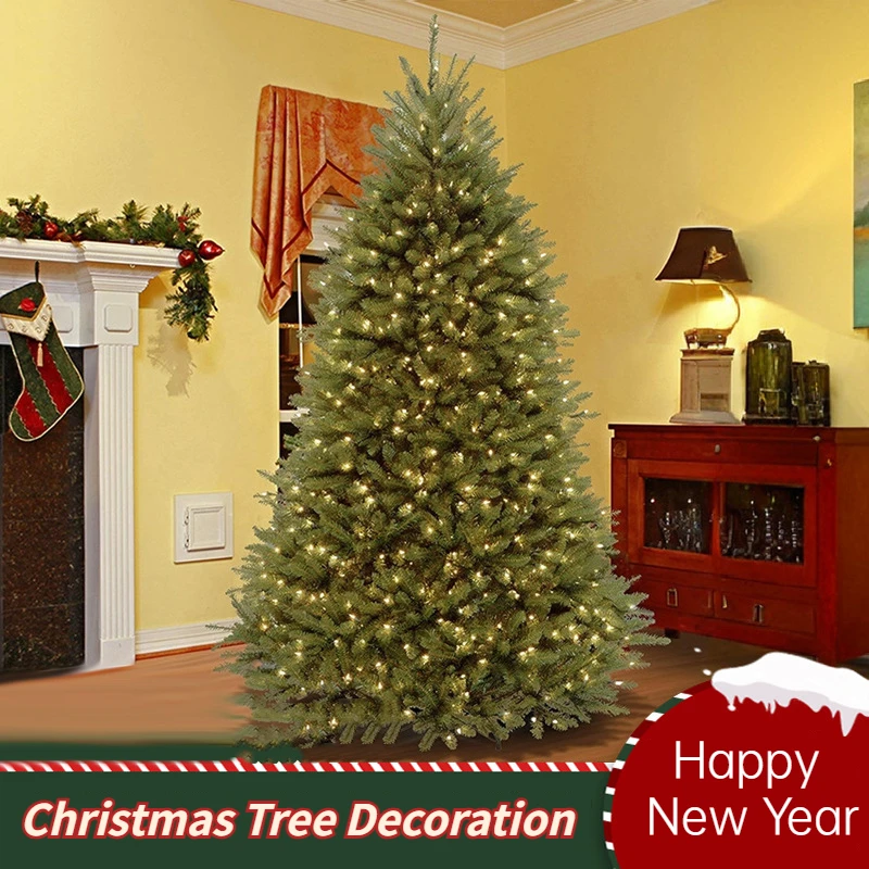 Artificial Christmas Tree PVC Decorative Indoor Outdoor Home Hotel Shopping Mall Xmas Tree Atmosphere Decorations 120CM To 300CM