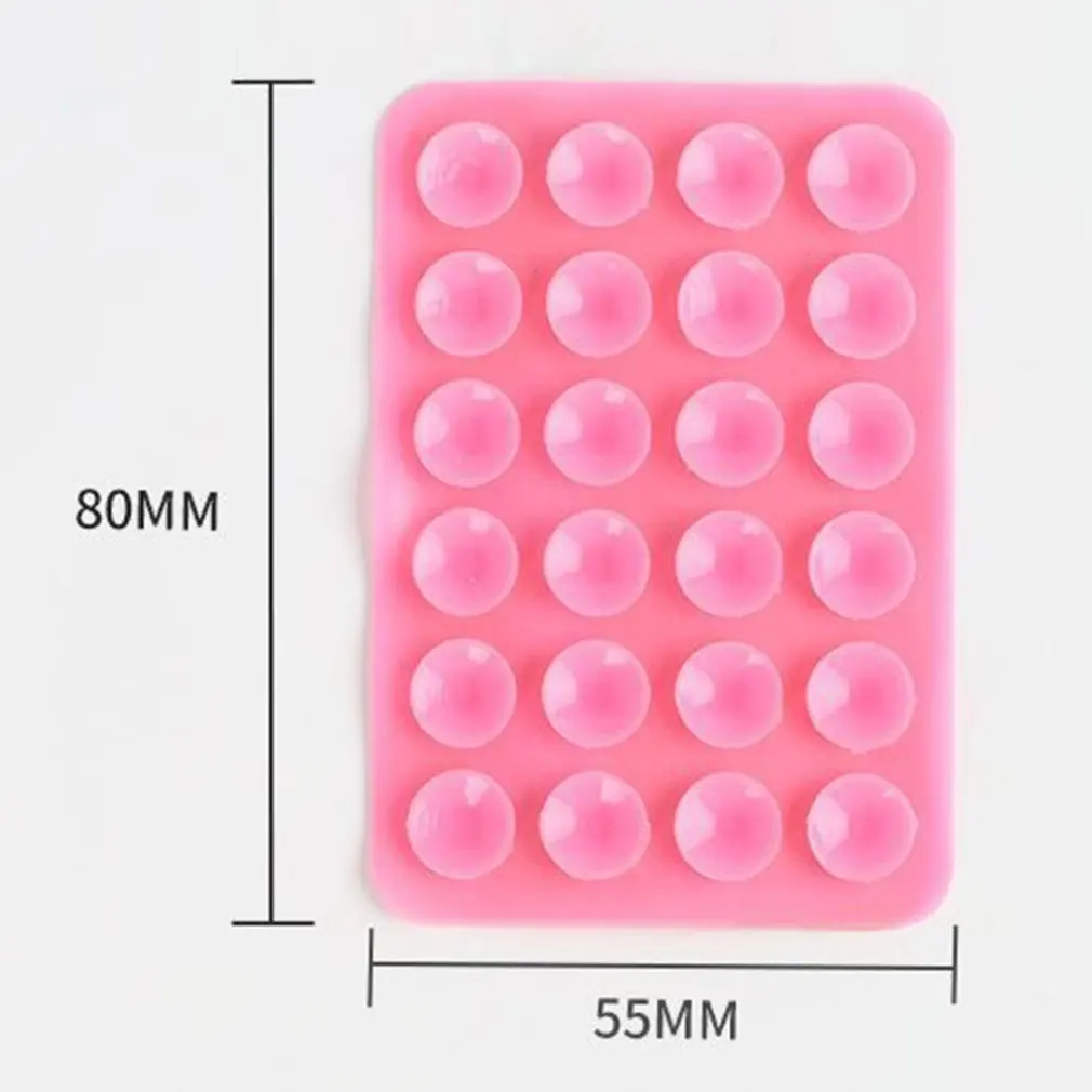 Silicone Suction Phone Case Adhesive Mount Card Holder For Phone Case Compatible With Mainstream Mobile Phone Case Accessories