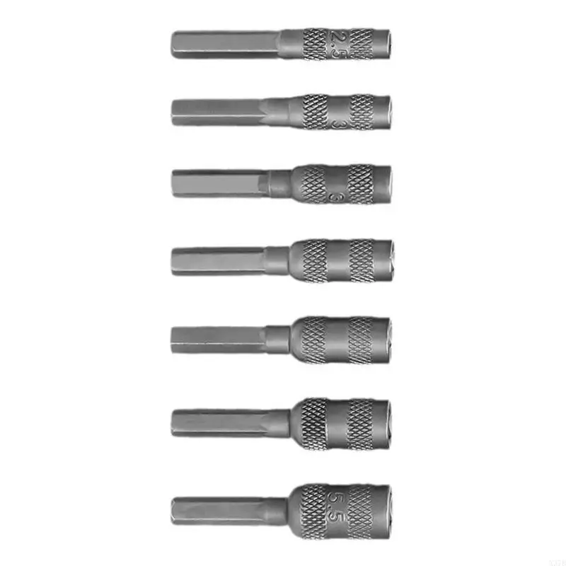 7pcs Impact Drill Dopte Driver для быстрой надежной обработки винтов