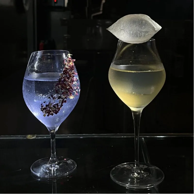 Flared Belly Red Wine Glass Cup Japanese Kimura Cocktail Glass Creative Liqueur Stemmed Glasses Champagne Flute Bar Mixing Cups