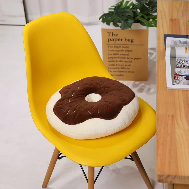 40/50cm ordinary mat donut cushion summer essential cool pillow cushion lazy sofa child's birthday gift