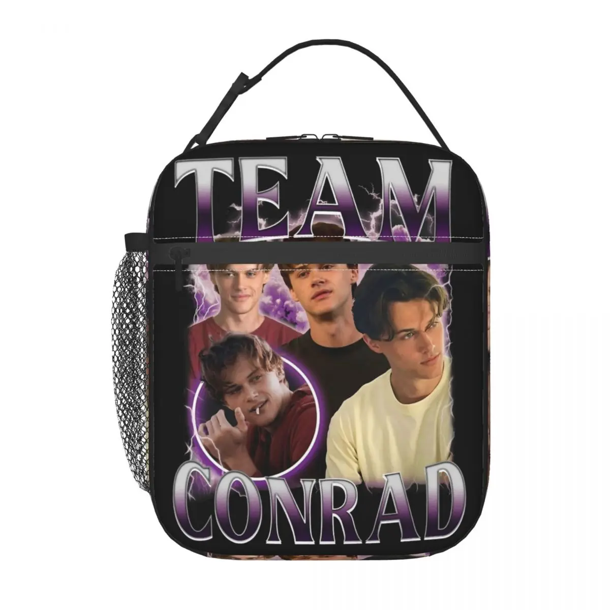 Torba termiczna na lunch Conrad Fisher The Summer I Turned Pretty, izolowana, szczelna, pojemnik na posiłki, torba na jedzenie, torba plażowa