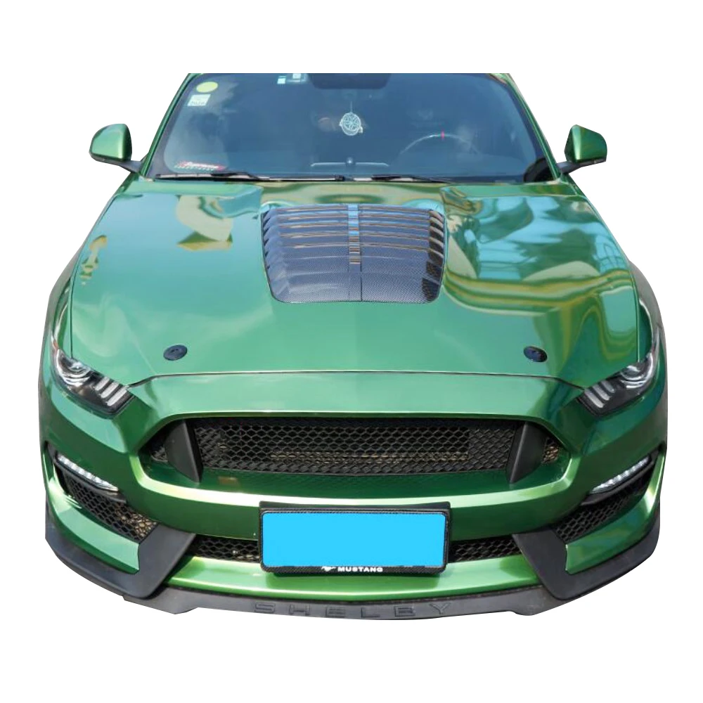 For mustang GT500 look bonnet metal hood for Ford Mustang