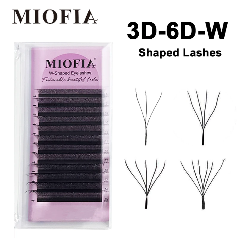 Moyfia 12 linhas de extensão de cílios 3d 4d 5d 6d pré-fabricado cílios postiços volume c/d 8-15mm w forma natural macio cílios individuais