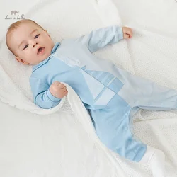 Dave Bella Baby Jumpsuit Romper Newborn Creeper 2024 Spring New Boys Casual Fashion Cotton Comfortable Cartoon Lovely DB1248163