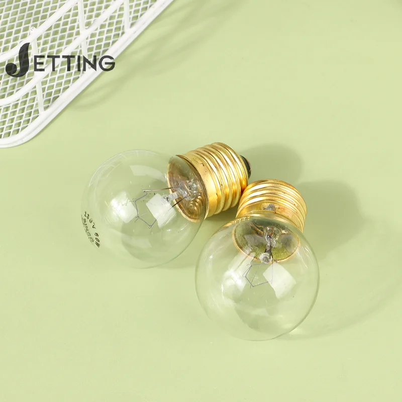 1Pc 230V E27 300 Degree High Temperature Resistant Microwave Oven Bulb Cooker Lighting Bulb 40W 60W Light Bulb