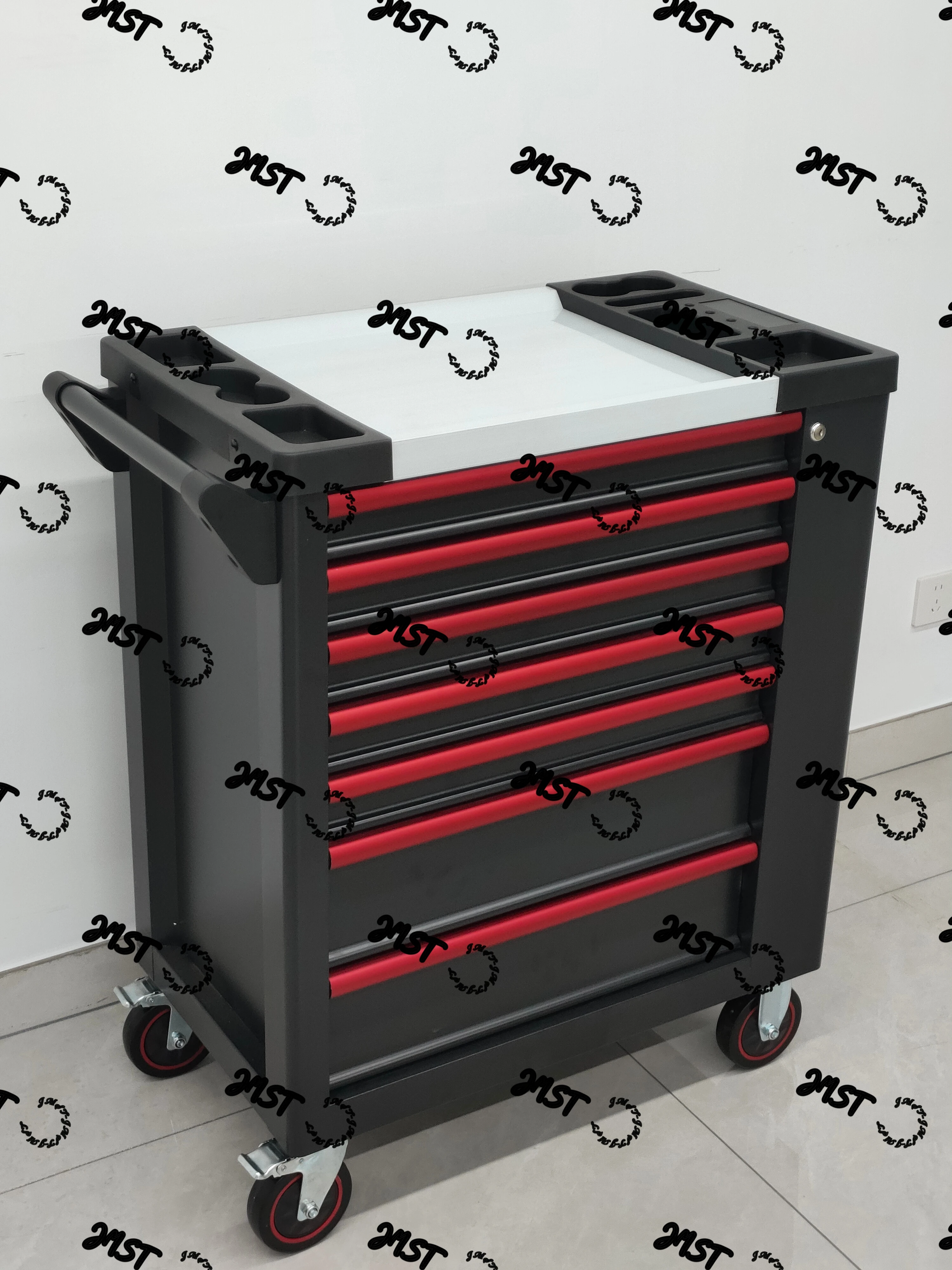 2025 Modern 7 Drawers SPCC Lockable Cabinet 258pcs Tool Set OEM 200kg Load Capacity