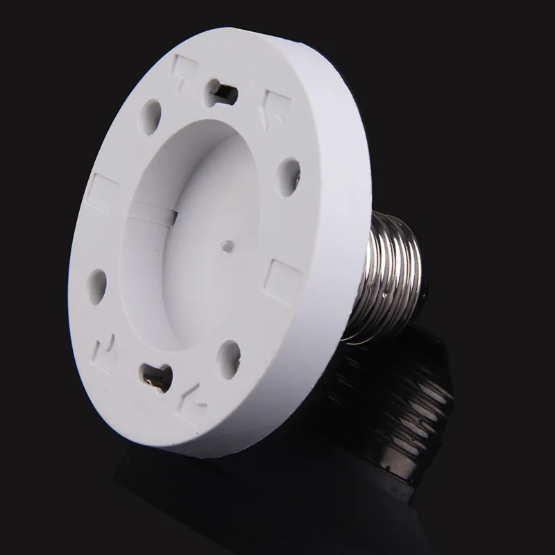 New E27 to GX53 Base LED Light Lamp Bulb Adapter Converter Screw Socket Lamp Holder Converters Lighting Accessories Conversion