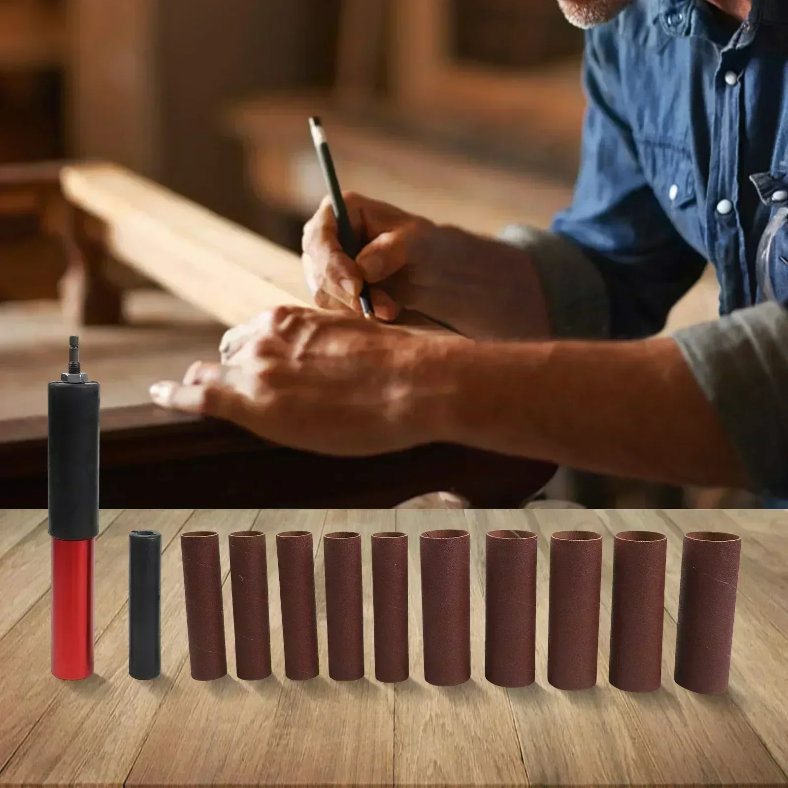 

Шлифовальный стержень для шлифования дерева, металла, пластика, стекла, камня, мини-ленточная шлифовальная машина, насадка для электрической дрели, преобразование литиевой электрической дрели