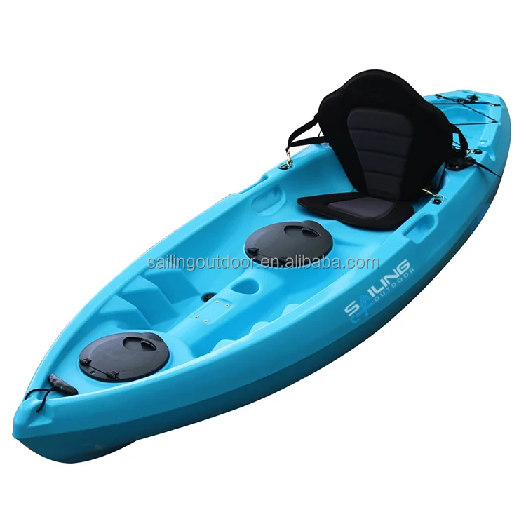 High Quality Customization Plastic Canoe 1 Person Kayak de Pesca For Sale