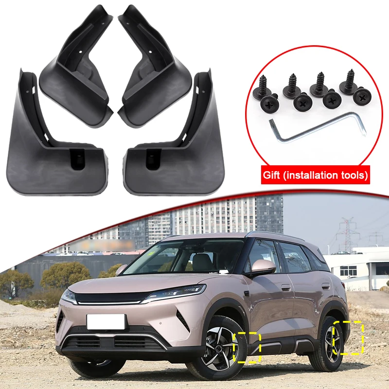 car-styling-for-byd-atto-2-2025-2026-2027-abs-car-mud-flaps-splash-guard-mudguards-mudflaps-front-rear-fender-auto-accessories