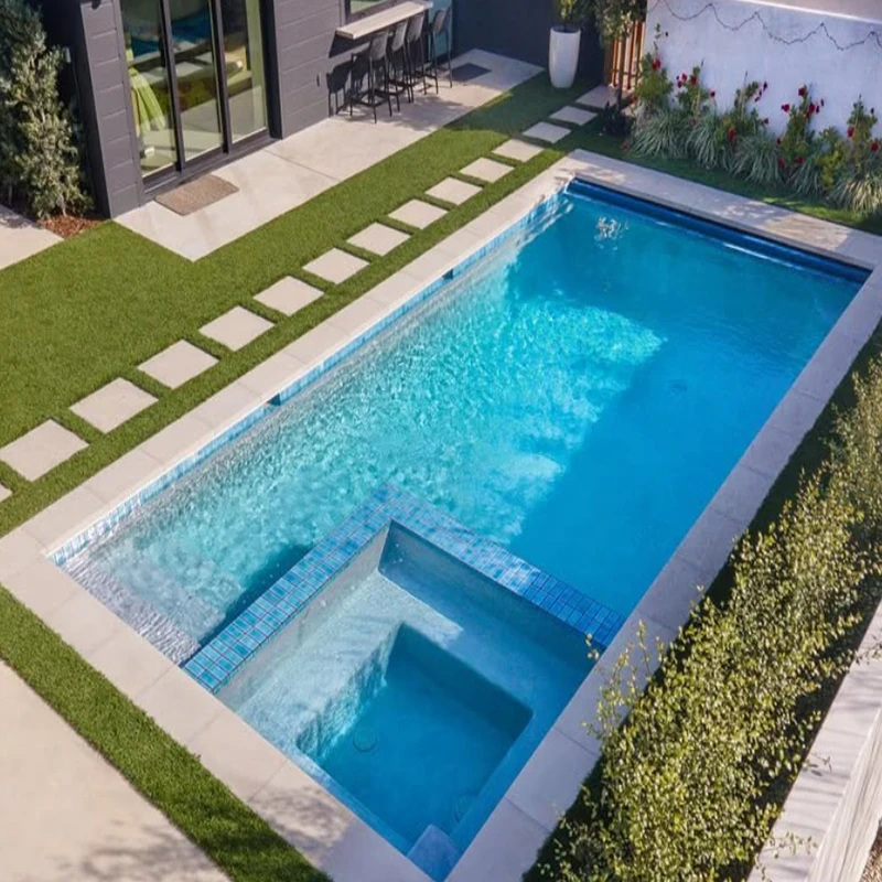 Custom Design Supplies Luxury Hotel House Family Adults Outdoor Spa Swimming Pool Ingroun Swimming Pool Equipment