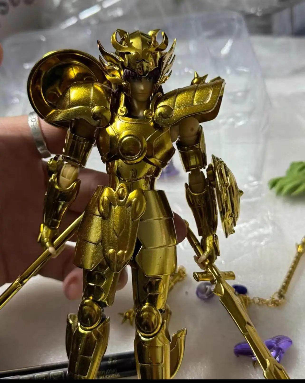 JM.MST Modello Saint Seiya Myth Cloth EX Libra Dohko/Docko Gold Lost Canvas/LC Cavalieri dello Zodiaco Action Figure Disponibile
