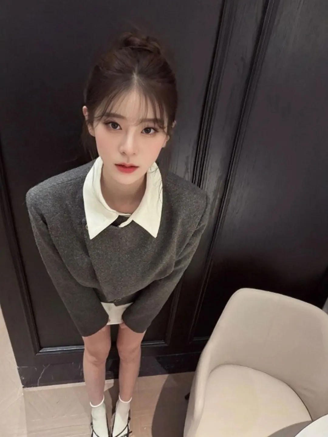 

Корейский джинт с застежкой на талии, модная женская модная повседневная одежда весны 2026, офисная одежда для путешествий и улицы