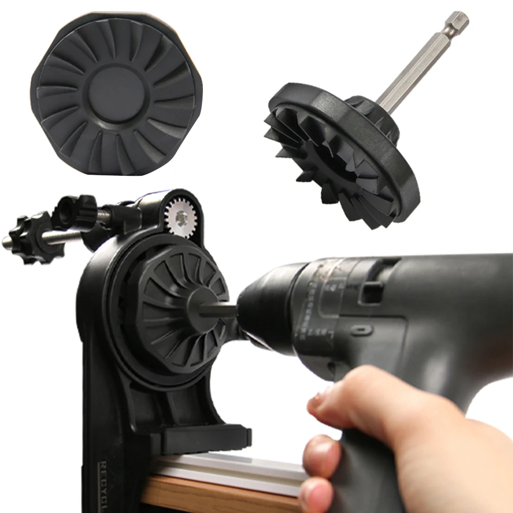 الكهربائية خيط صنارة الصيد اللفاف ABS سبيكة خيط صنارة الصيد التخزين المؤقت المحمولة خيط صنارة الصيد اللفاف لمفك البراغي الكهربائية #1