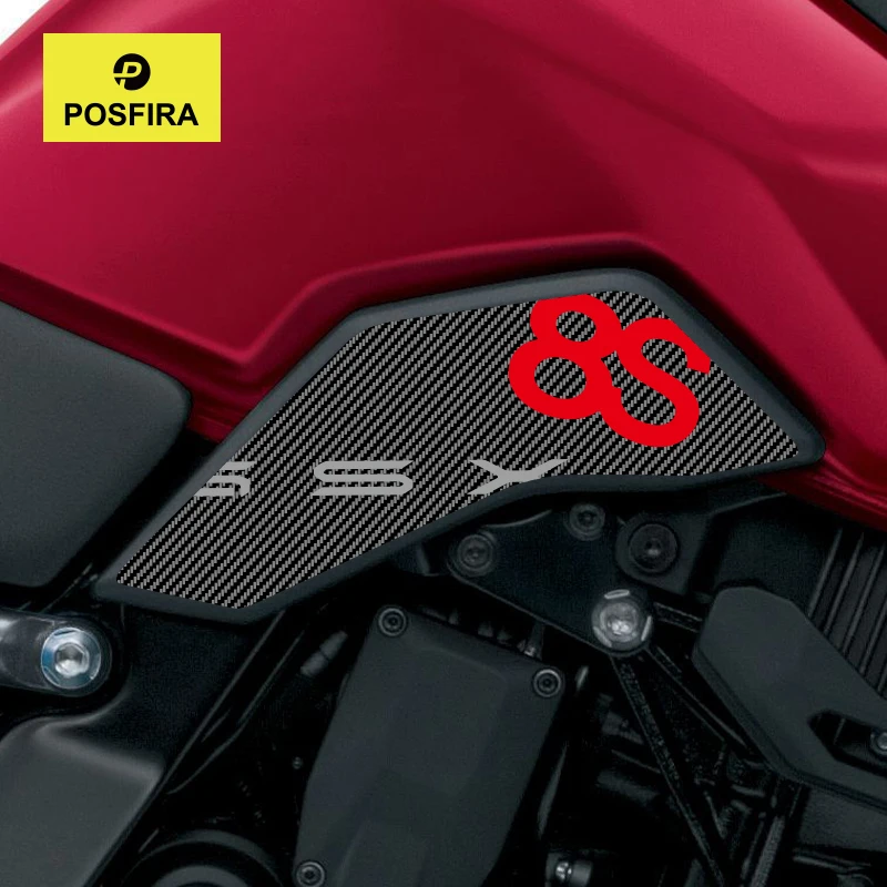 

Наклейки-декали POSFIRA на панель топливного бака мотоцикла для Suzuki GSX8S GSX 8S GSX-8S 2023 2024 2025 2026 Аксессуары
