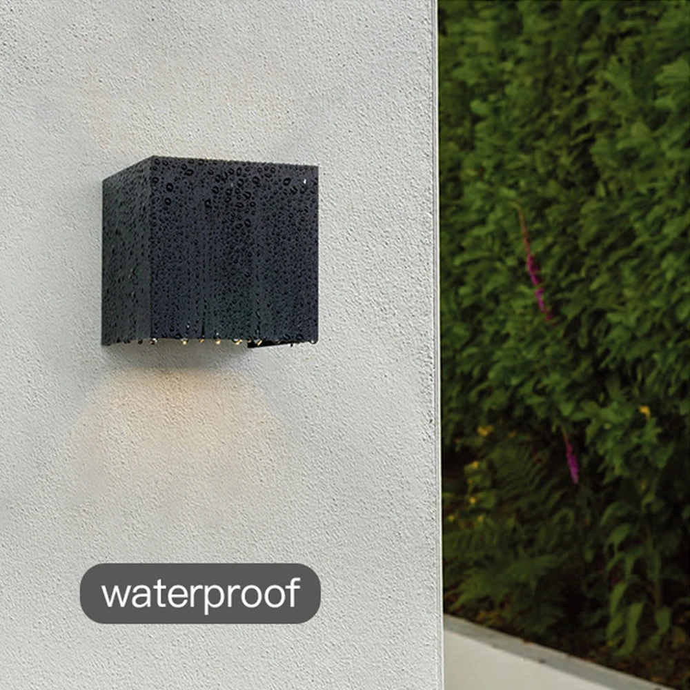 Imagem -06 - Led Outdoor Wall Light Waterproof Ip65 Garden Lights 85v265v Lâmpada de Parede Exterior para a Iluminação Interior do Corredor do Pátio da Rua