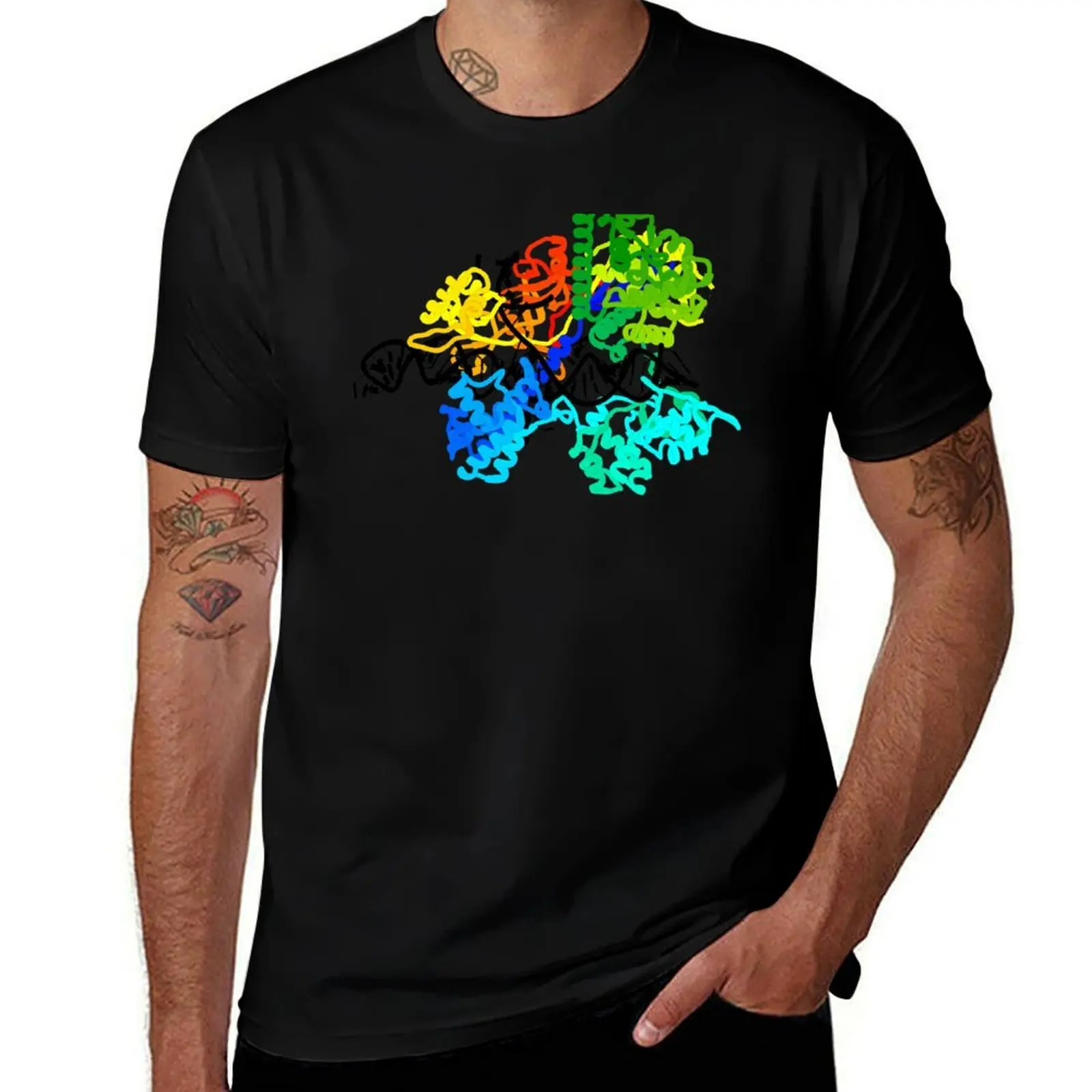 

graphic shirt t shirt T-Shirt t man essential man Cas9 cotton CRISPR t shirt