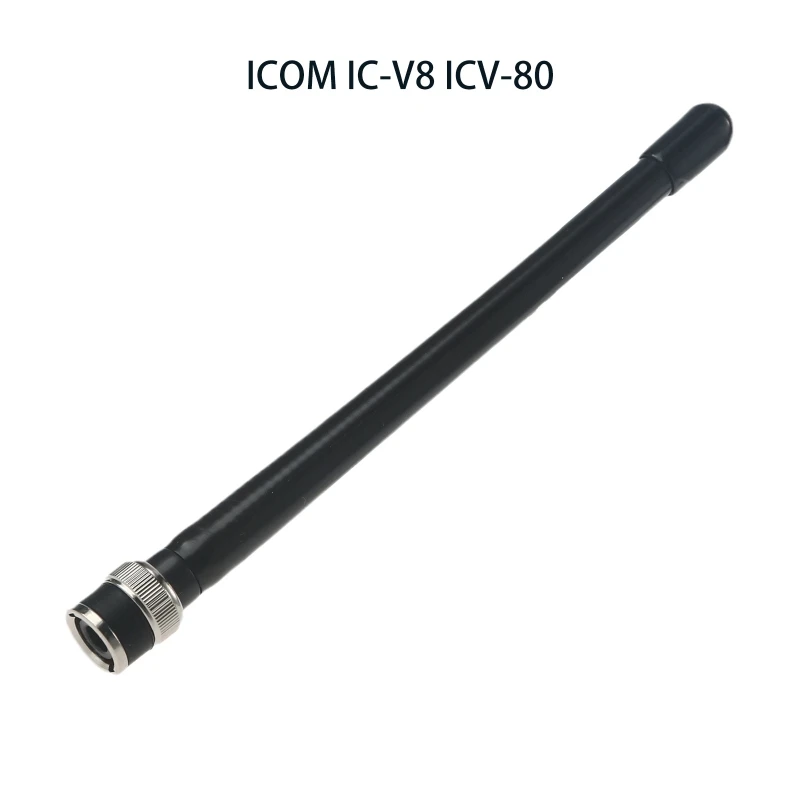 para ICOM IC-V8 ICV-80 e outras para antena ICOM VHF 136-174 MHz (VHF) Compatível com dispositivo de comunicação 16,5 cm de comprimento