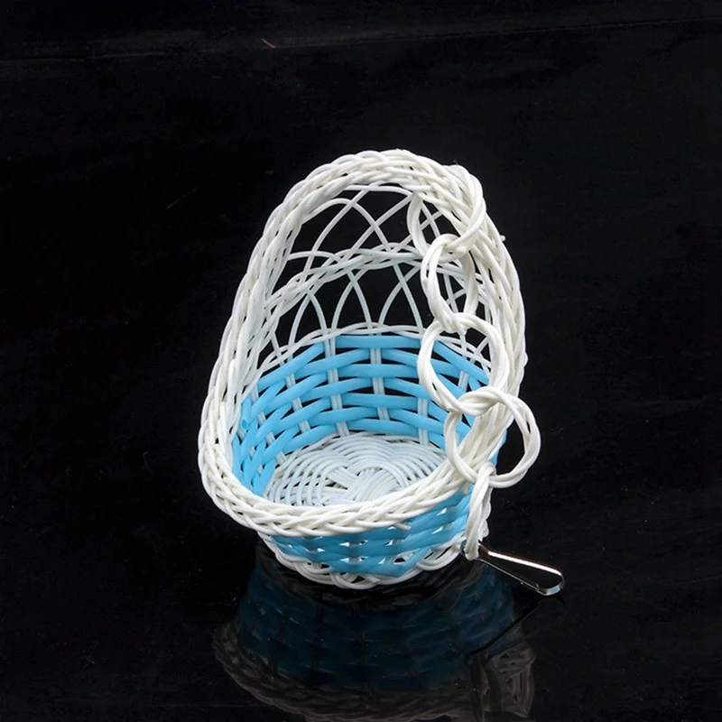 Woven Hamster Nest Bed Large Bird Swing Toy Basket Durable Hammock For Parrot Cockatiel Parakeet African Grey Cockatoo Bird Nest