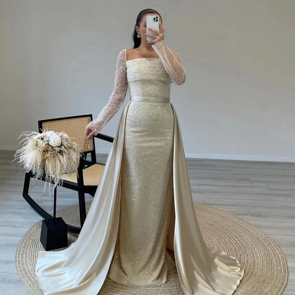 Soirée de bal Cocktail robes de soirée luxueuses 2025 femme robes adaptées sur demande robe de bal robe de mariée personnalisée