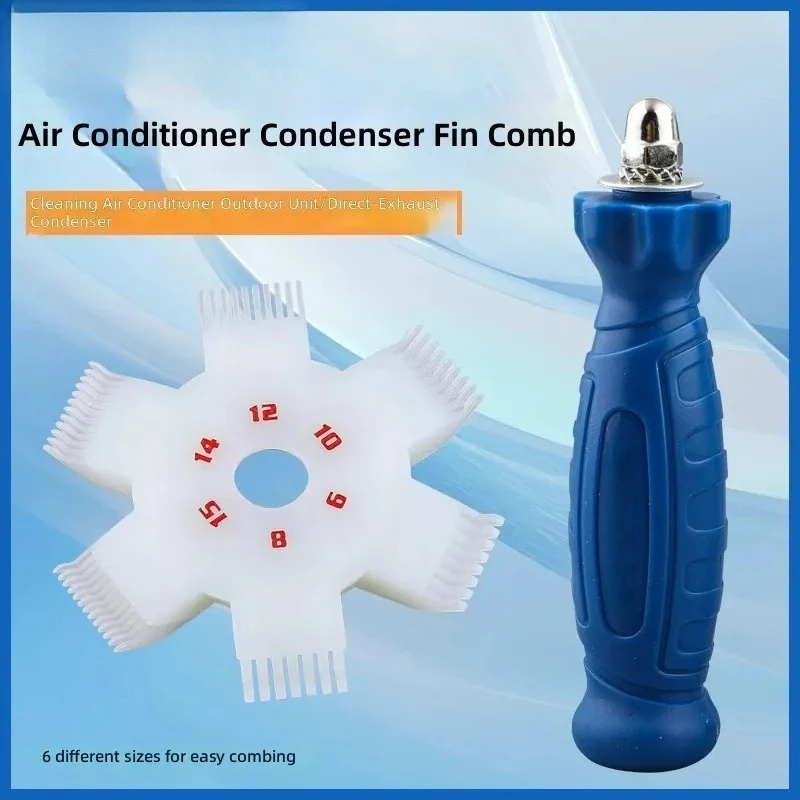 for CT-351 Fin Comb Air Conditioning Brush Condenser Cleaning Tool Radiator Fin Straightener Comb for AC Maintenance