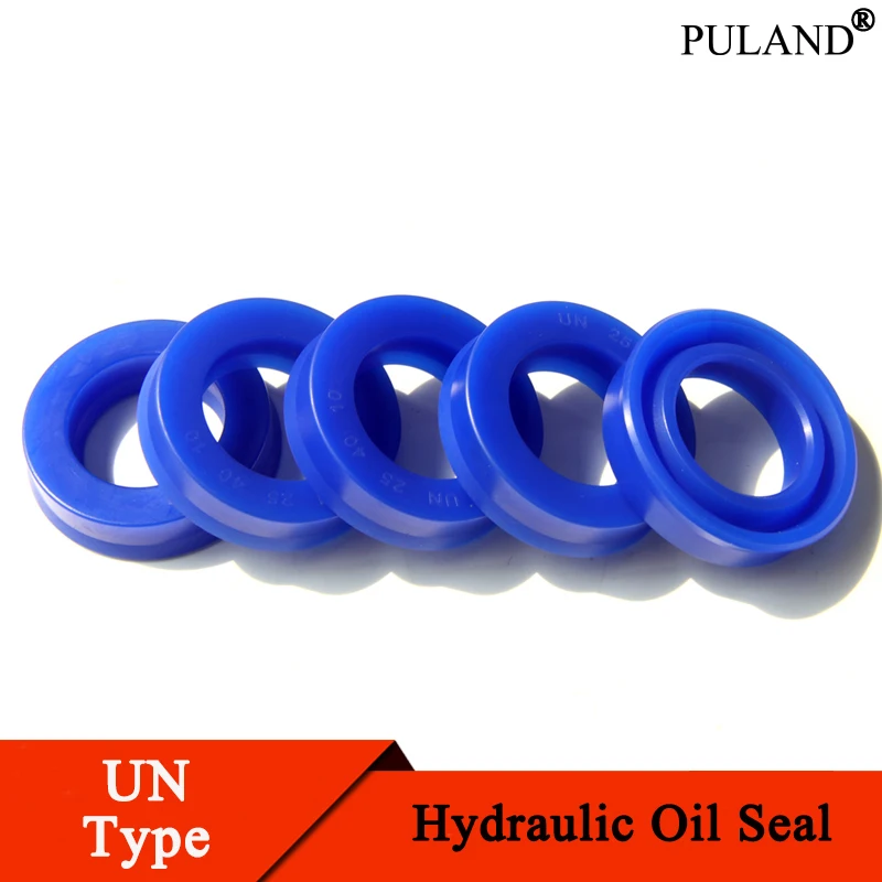 5pcs UN Radial Shaft Hydraulic Seal (IDxODxTHK), ID 20-30mm Polyurethane Piston Shaft Piston Rod PU Single Lip U Cup Oil Seals