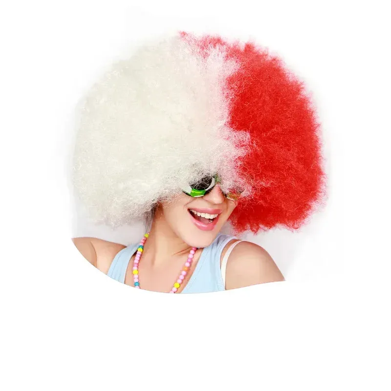 Lyou 2025 شعر مستعار أفرو كبير للغاية للجنسين على طراز الهبي لحفلات الهالوين والديسكو ★ ★ ★   كك.