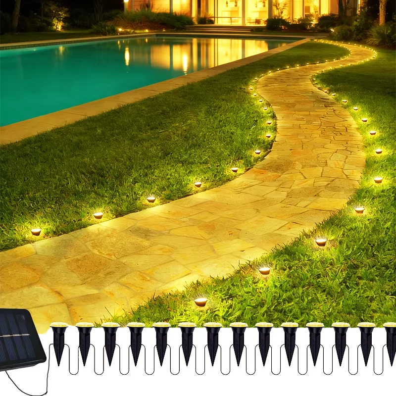 

Солнечные LED-светильники для улицы 15-в-1: встраиваемые в грунт, водонепроницаемые, для дорожек, газонов и ландшафтного дизайна