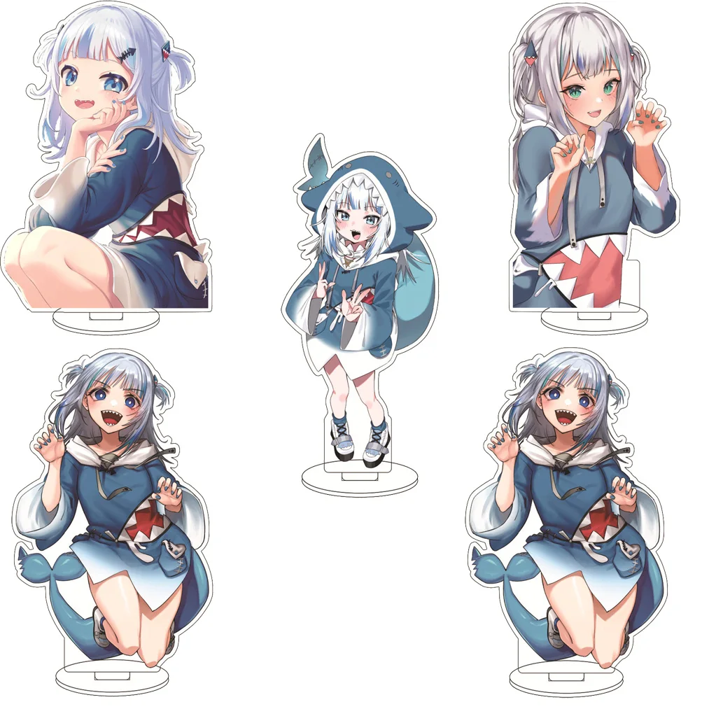 

16CM Anime Hololive Shirakami Fubuki Aki Rosenthal Akai Haato Natsuiro Matsuri Cos Acrylic Figure Stand Gifts Ornaments