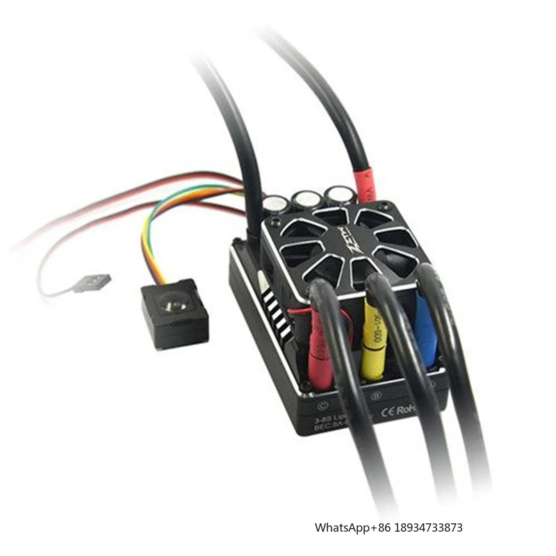 ZTW 1:5 Beast PRO SL 200A 6V/7.4V adjustable 8A BEC Brushless ESC waterproof all aluminium heat sinking for truck and light car