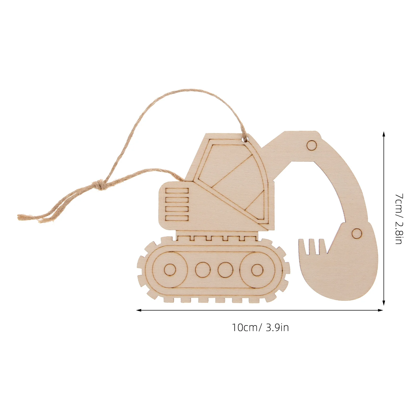 1 مجموعة حفارة شرائح الخشب لم تنته اللون البيج DIY بها بنفسك الحرفية رقاقة حواف ناعمة لا لدغ أقراص الخشب قطع فارغة