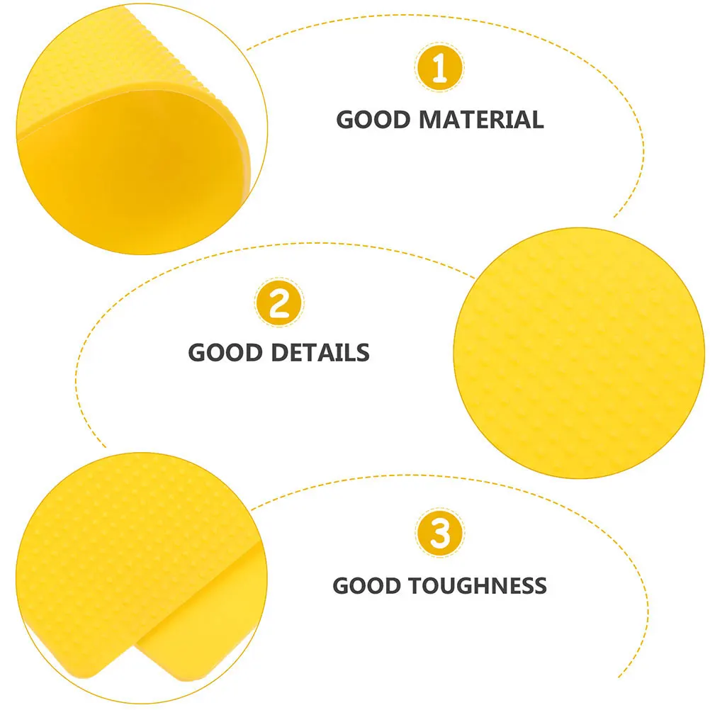 

12Pcs Ground Marking Tools Flat Spot Markers for Sports Training Tennis Court Stencil Kit Agility Equipment Basketball Floor