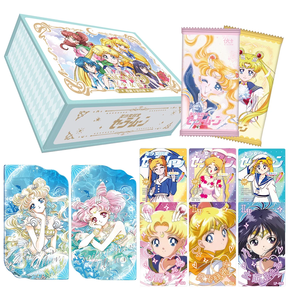 Sailor Moon Collection Card Fans' Favorite Magical Anime Peripheral Creative Metal Hollow Bookmark Cards Child's Precious Gifts