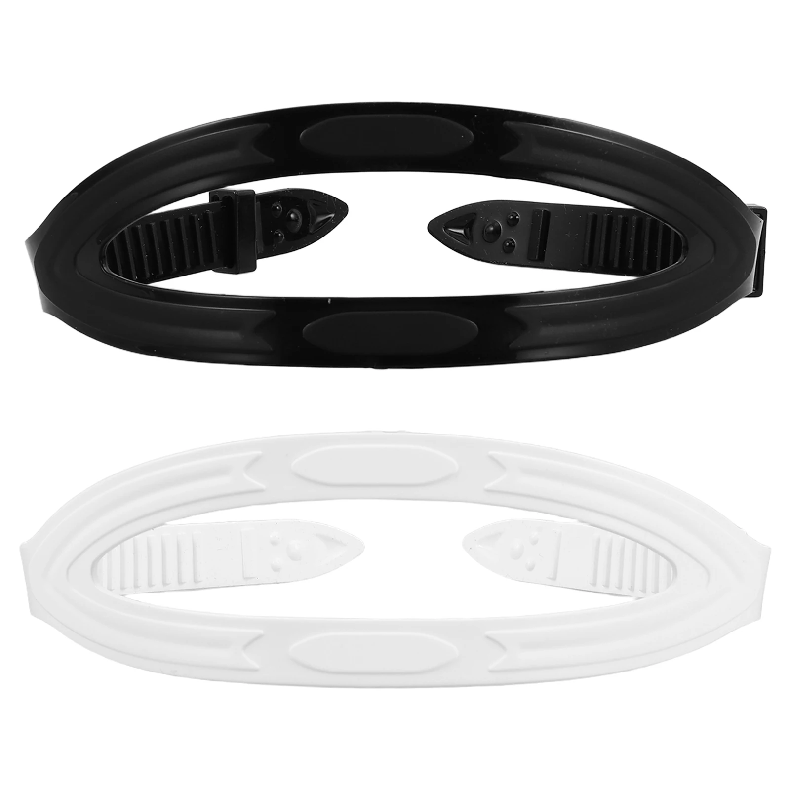 

2 Pcs Diving Lens Belt Goggle Bungee Cord Strap Mask Connector Silica Gel Kids Eyeglasses Straps Athletic Goggles Man Sports