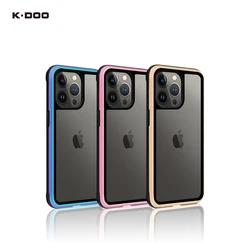 K-DOO Ares Anti-Scratch Clear Shell,Metal Frame Super 3M AntiBroken Back Cover,Shockproof Case for Phone13,13Mini,13pro,13Promax