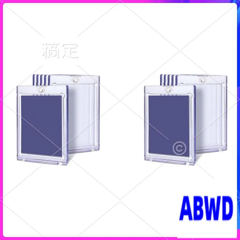 

WD-12Pc Чехол-держатель для магнитных карточек для коллекционных карточек - 35Pt Магнитные верхние загрузчики Держатель бейсбольных карточек с защитными картами