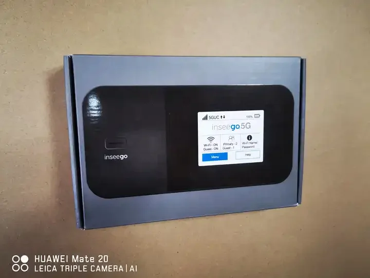 جديد وأصلي Inseego M3100 Mi Fi X Pro 5G UW نقطة اتصال متنقلة SDX65 5G مودم LTE-Advanced Cat22 Wi-Fi 6 2.5 Gbps MmWave 5G موبايل