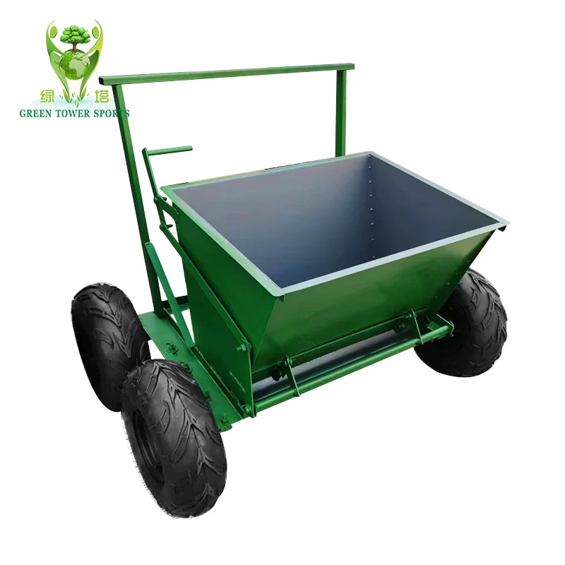 GREEN TOWER SPORTS LTCSJ-150 Steel Sand Dropping Artificial Grass Installation Equipment Tools Infill Machine Sand Rubber