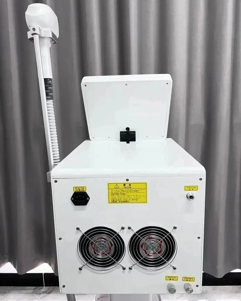 Profissional 808 diodo cabelo remoção máquina permanente indolor, congelação Depilate, pele cuidados dispositivo, 3 comprimento de onda, 1064, 755nm, melhor