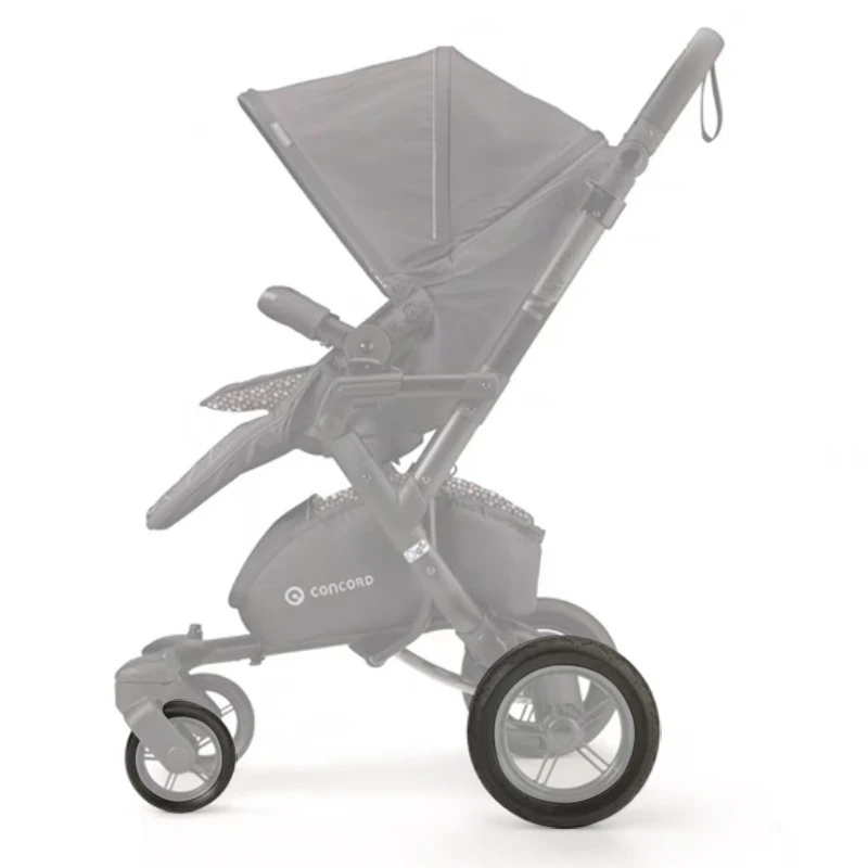 Stroller Tire for Buggy Concord Neo Front Wheel (Rear Wheel Tire IS NOT Available) PU Tubeless Tyre Cover Replace Accessories