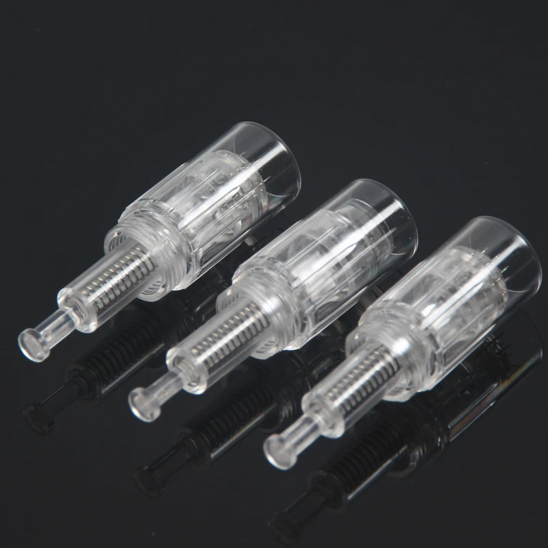 10/50/100pcs Screw Cartridge Micro Needles 9/12/24/36/42/ Nano Microneedling meso Cartridg