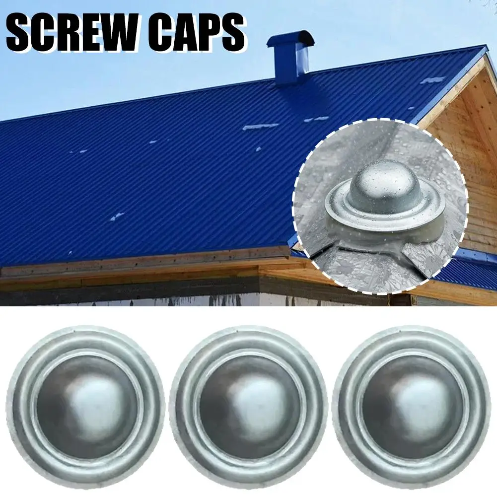 5-100pcs Creative Screw Caps Outdoor Spiral Cap Product Tool Set Metal Roof Bolt Caps for Home Garden DIY Projects Wholesales