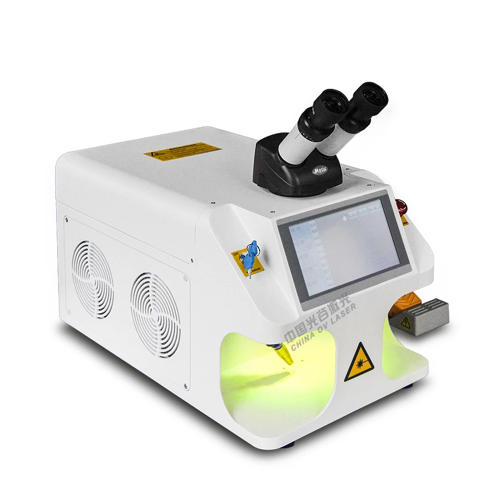 22K 24K Gold Silver Platinum Gold Laser Welding Machine 60W 100W mini portable jewelry laser welding machine