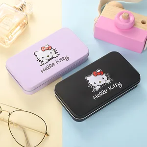Sanrio Hello Kitty Set of Makeup Brushes Shadow Foundation Blush Blush Women's Brush Beauty Tools Kit Cosmetic Girl Birthday Gift 12 Main Sales Stuff from Hello Kitty - №11